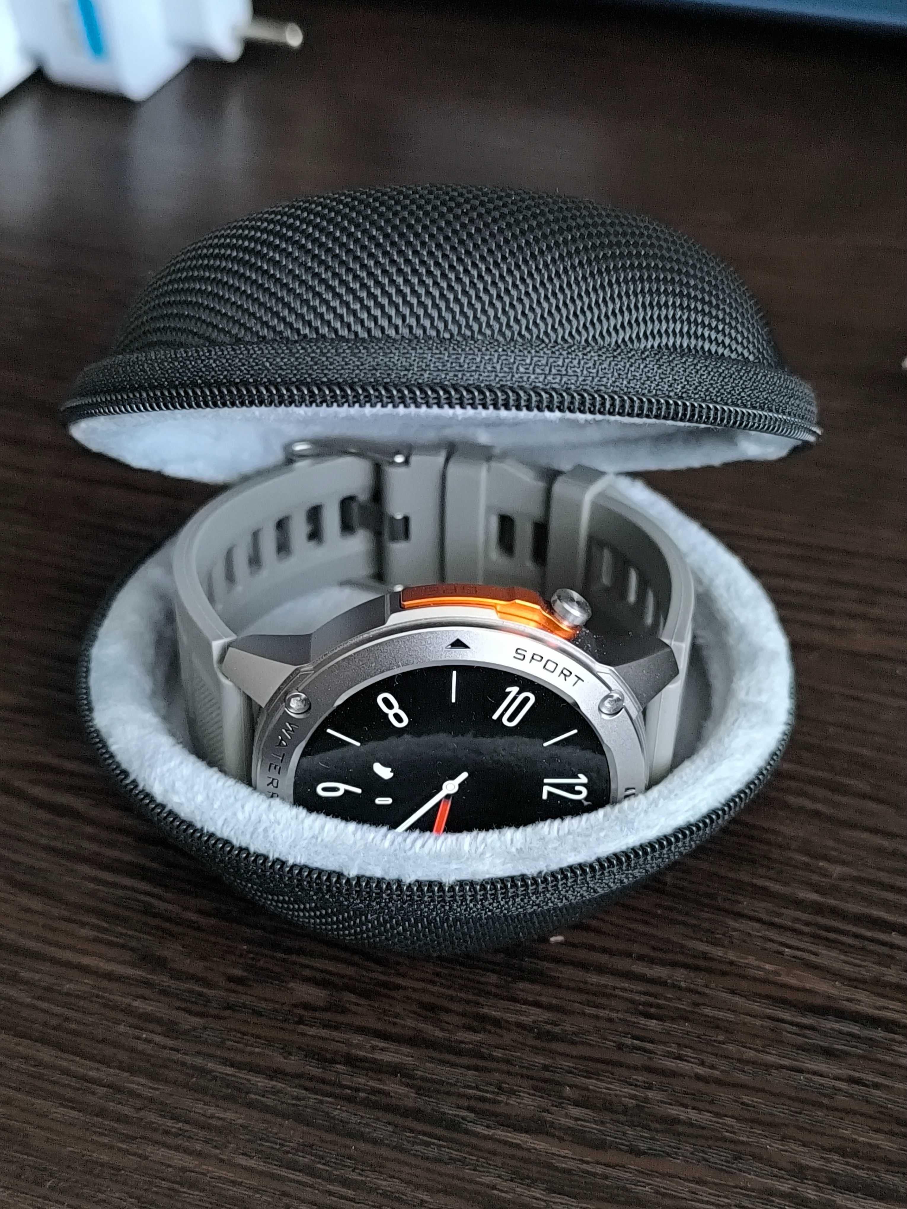 Смарт часы Zeblaze Stratos 2 Ultra + Подарок тревл кейс ( фото ) !
