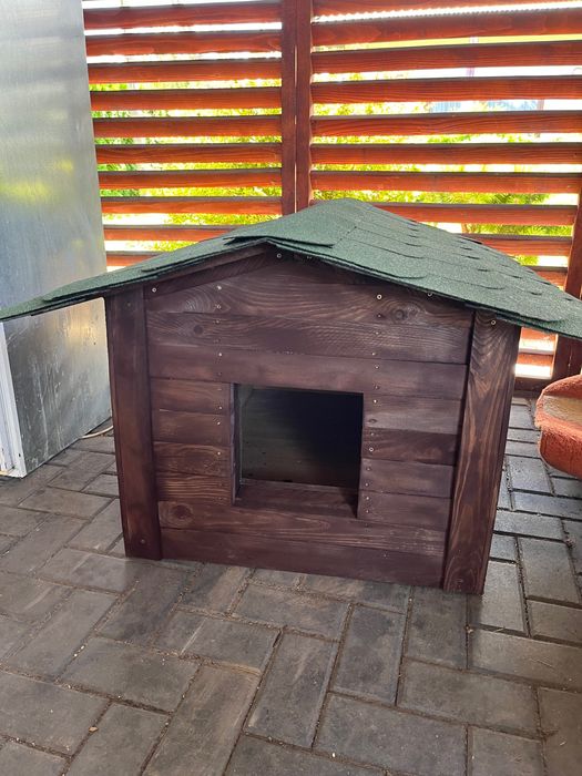 Ocieplana buda dla psa