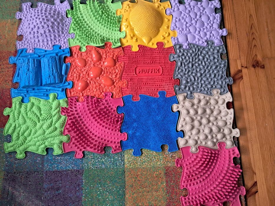 Puzzle - mata  sensoryczna