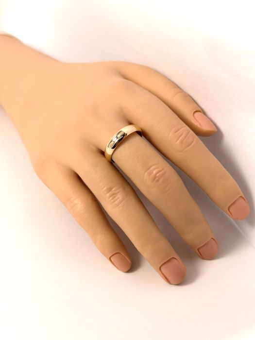 Złota obrączka rozmiar 20