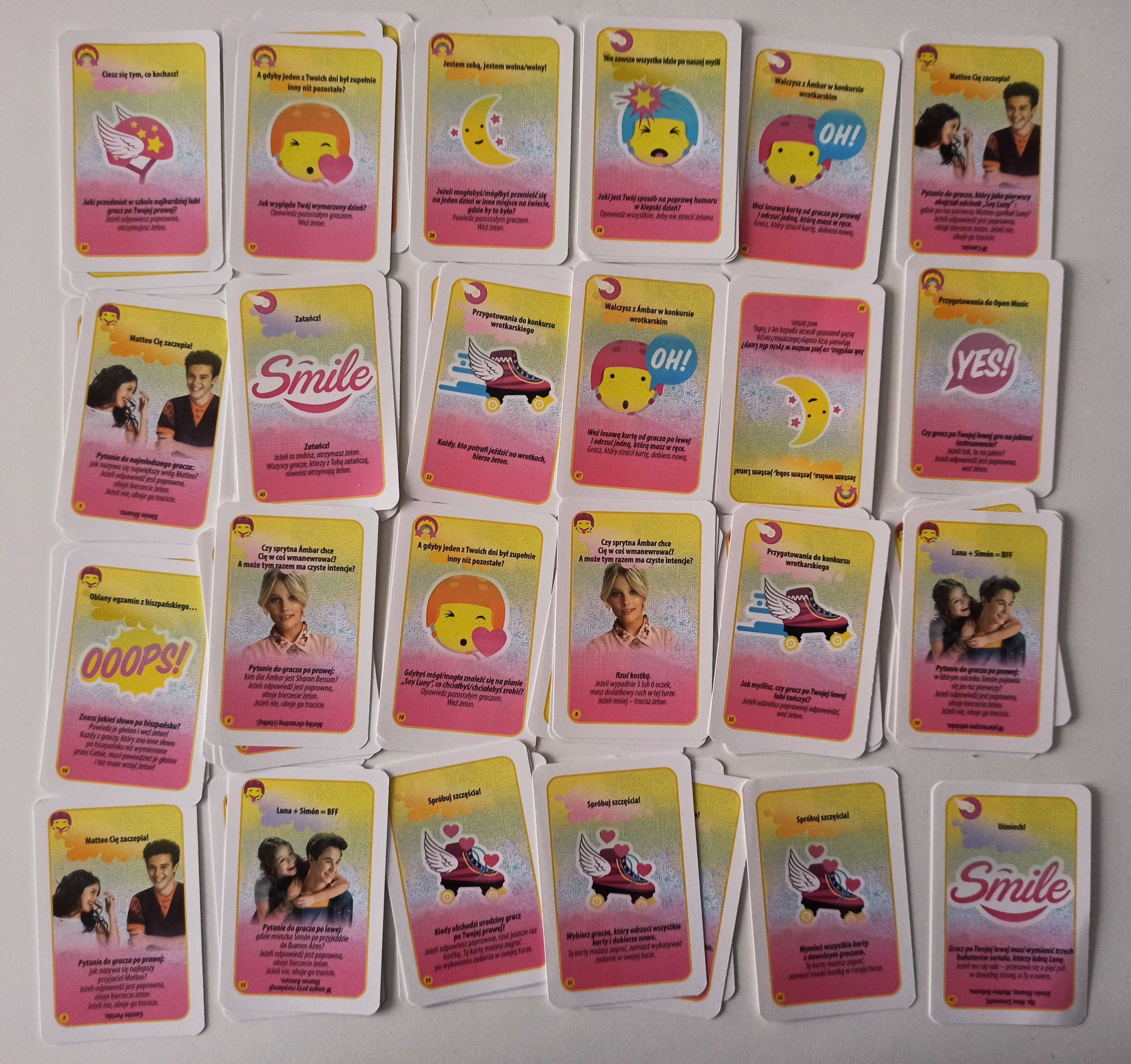 Gra na kółkach - gra planszowa +8 lat serial Soy Luna Valentine