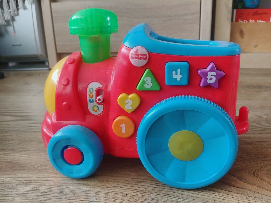 Edukacyjny pociąg Fisher Price