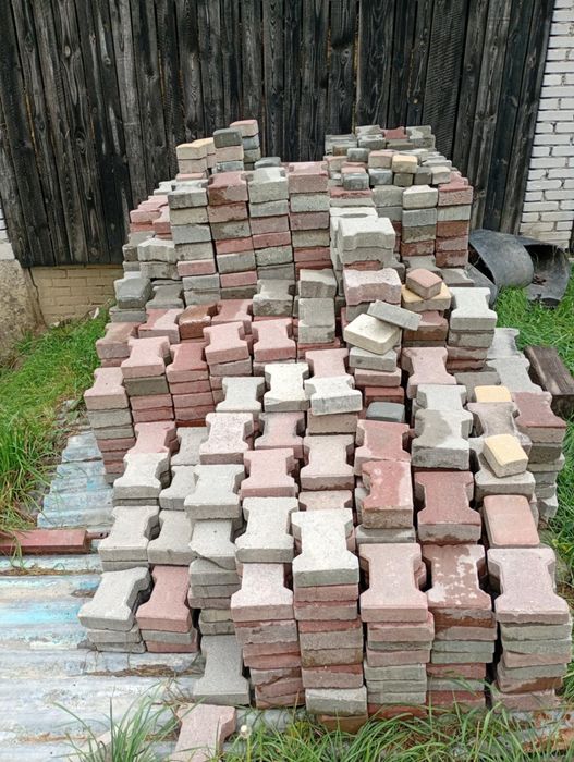 Kostka brukowa z demontażu