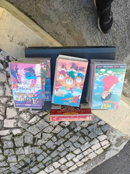 Conjuntos  de dez cassetes video