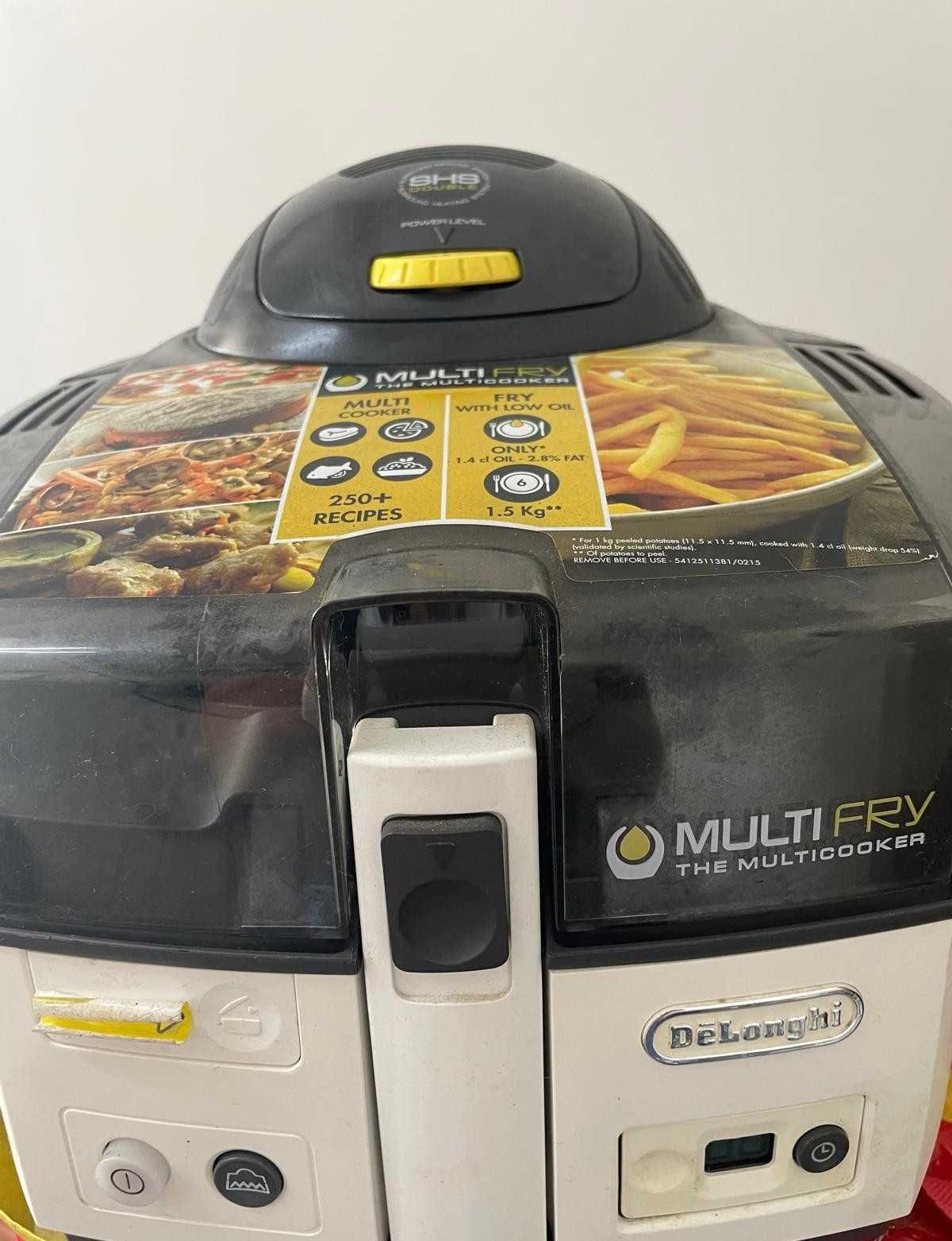 Fritadeira sem Óleo DELONGHI Multifry Fh1163 (2 L - Branco)