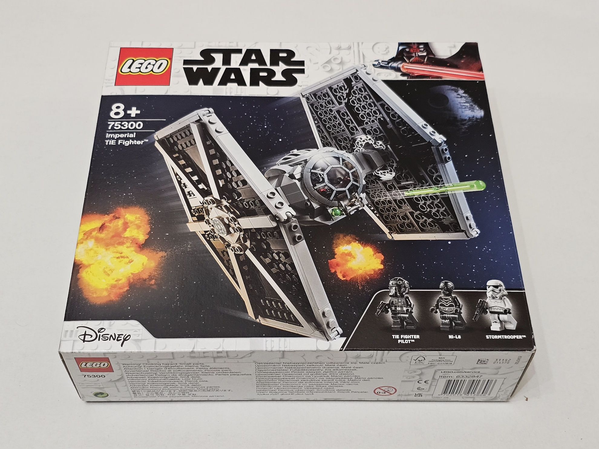 Klocki lego 75300 star wars kolekcjonerskie statek Tie