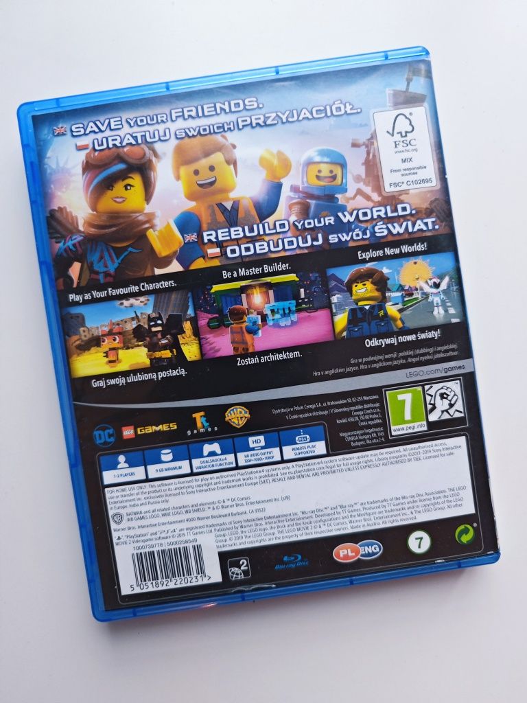 LEGO Przygoda 2 PS4 PS5