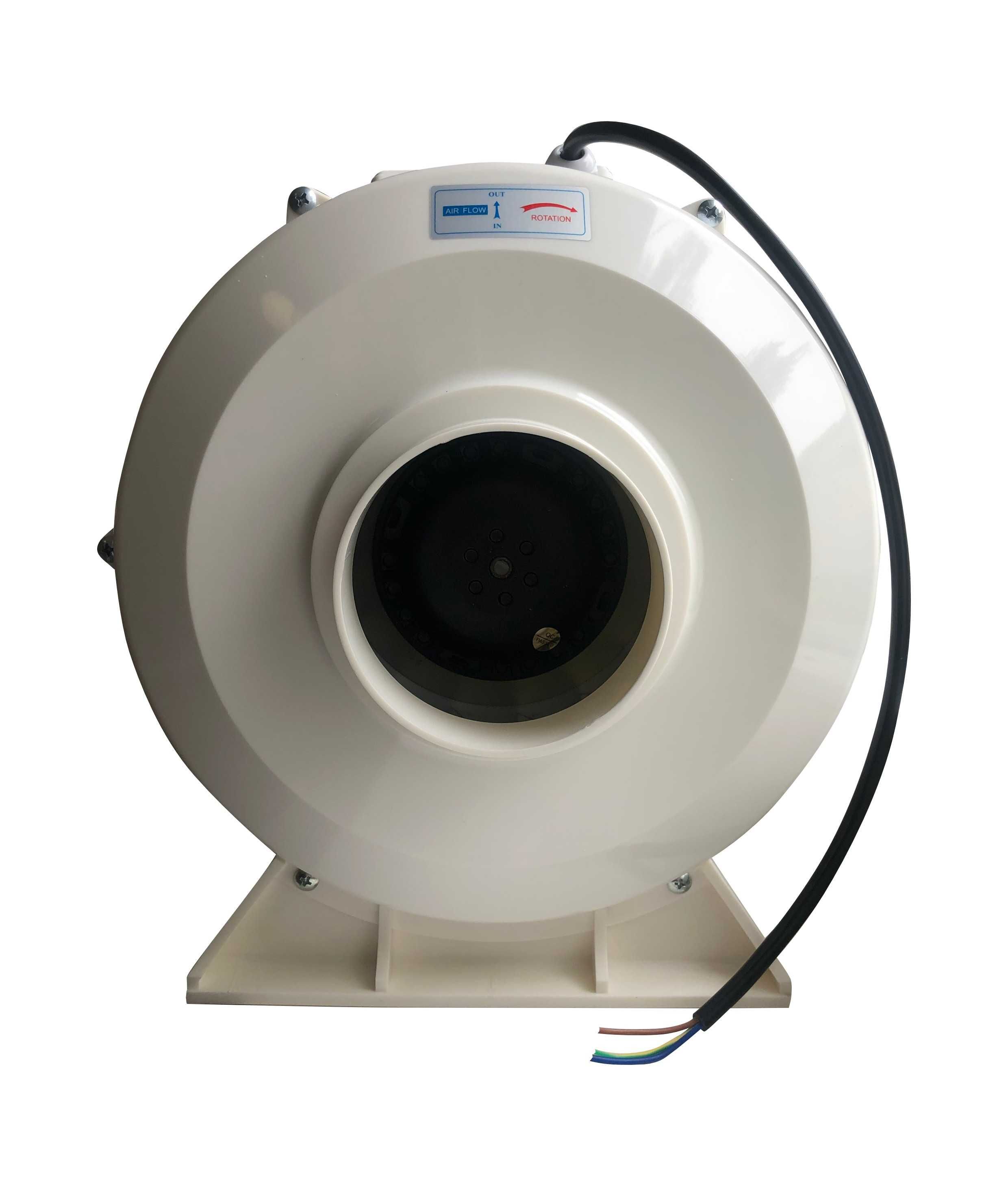 Wentylator kanałowy promieniowy TK-DF-100W do pompowania folii 100 mm