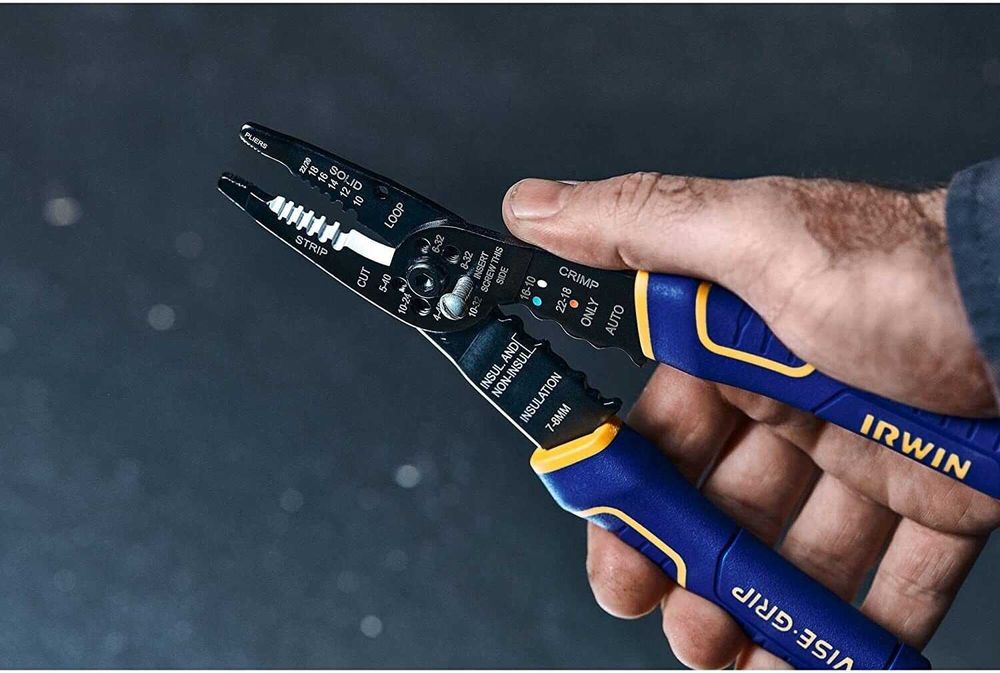 Комбинированные кусачки Irwin 2078309  клещи обжимные стриппер