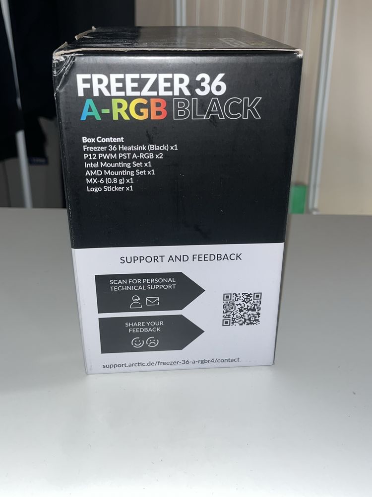 Chlodzenie procesora arctic freezer 36 A RGB
