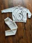 Dwuczęściowy damski dres bluza spodnie made in Italy oversize m