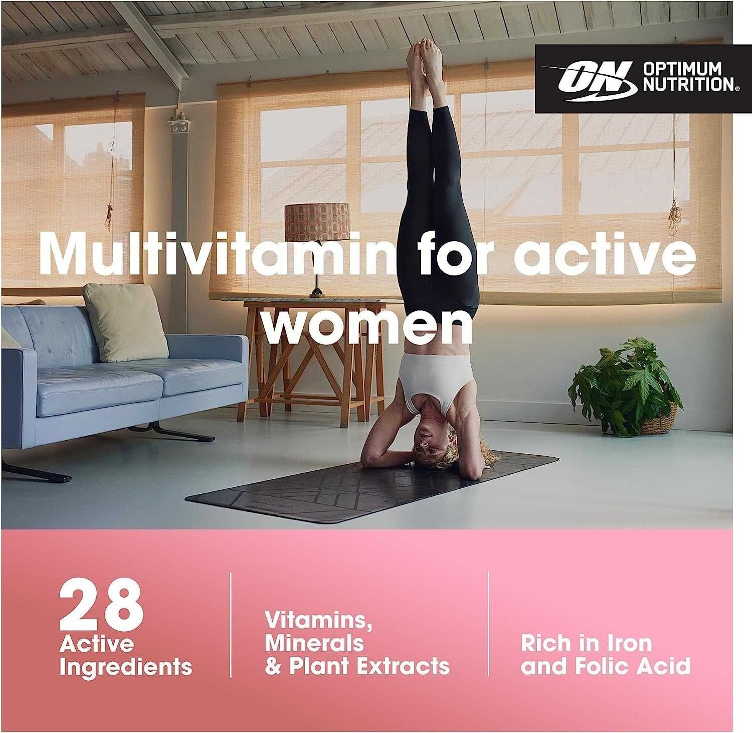 ОРИГІНАЛ • ВІТАМІНИ Optimum Nutrition Opti-Women 60 Tab • АМЕРИКА