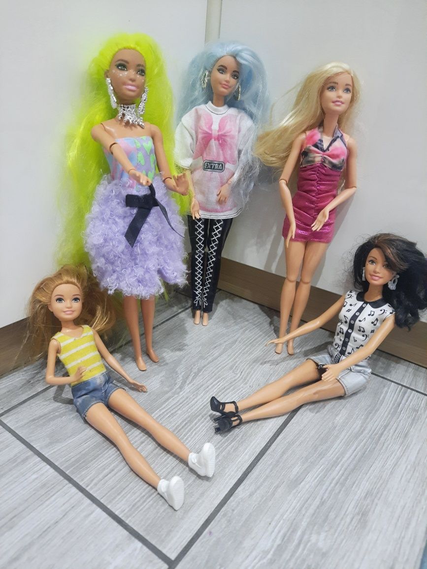 Zestaw lalek barbie 5 szt