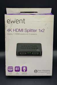 Splitter - rozdzielacz HDMI 4K Ewent
