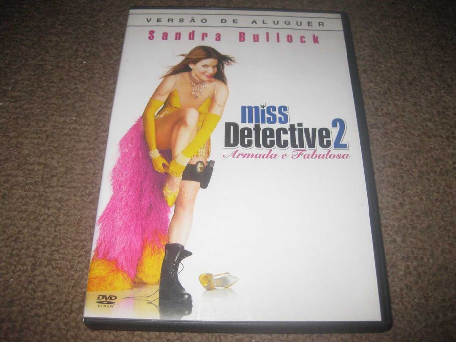 DVD "Miss Detective 2" com Sandra Bullock