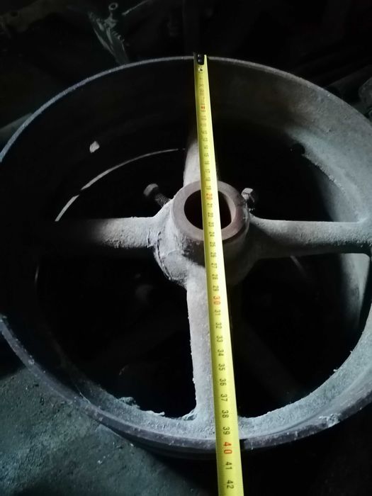 Koło pasowe na pas płaski 40cm. nr.1