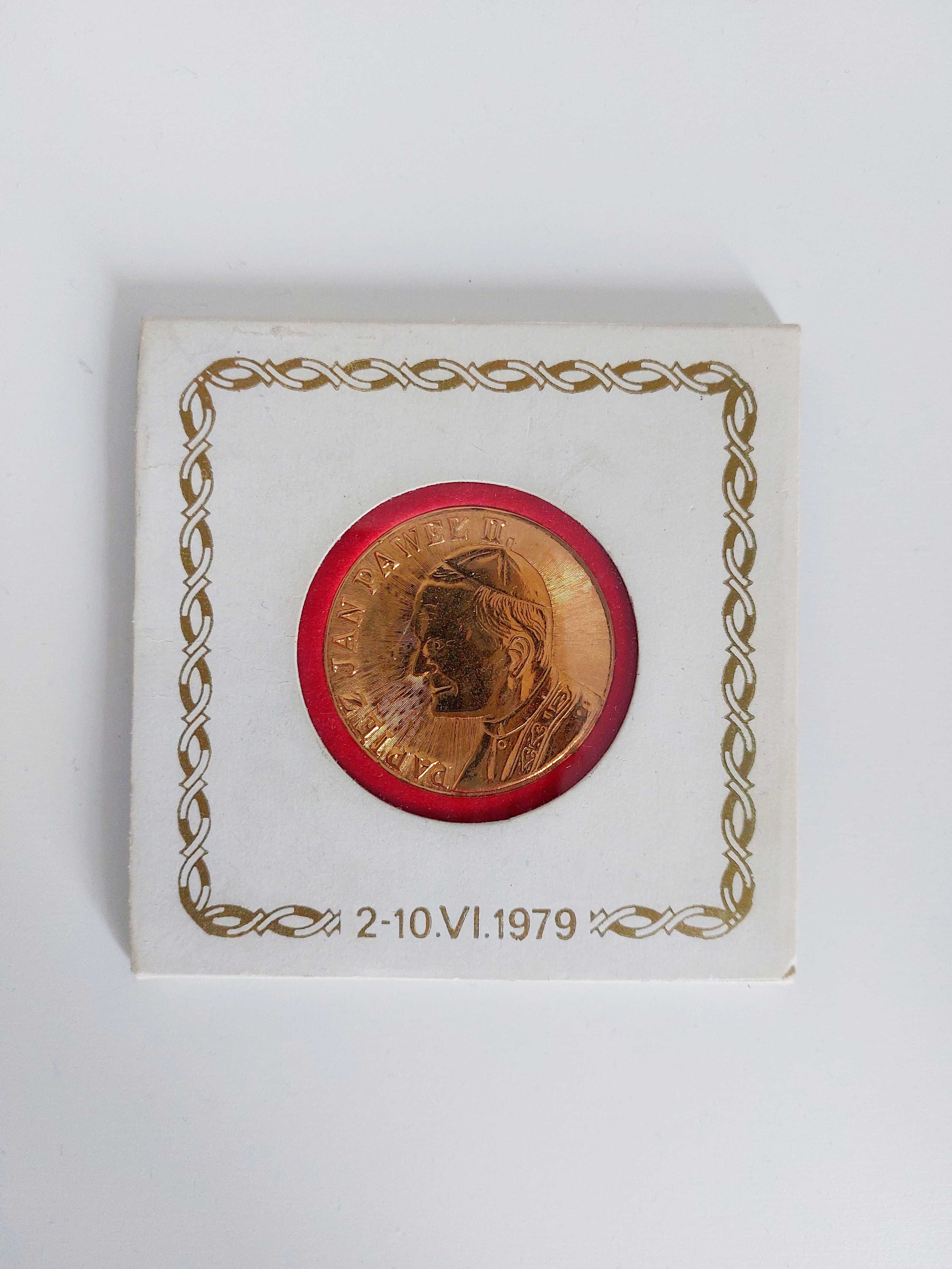 medal Jan Paweł II, papież, pielgrzymka 2-10.06.1979, pamiątka