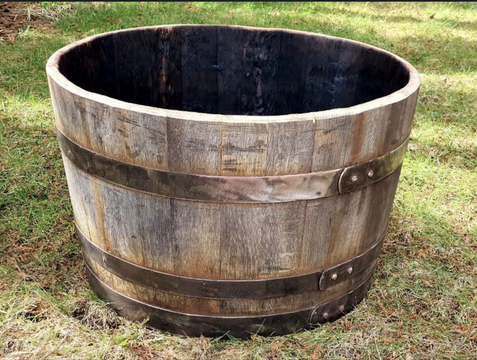 Donica z dębowej beczki (63x40)