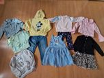 Mega paka dla dziewczynki 110/116 H&M cekiny bluza sukienka koszulki