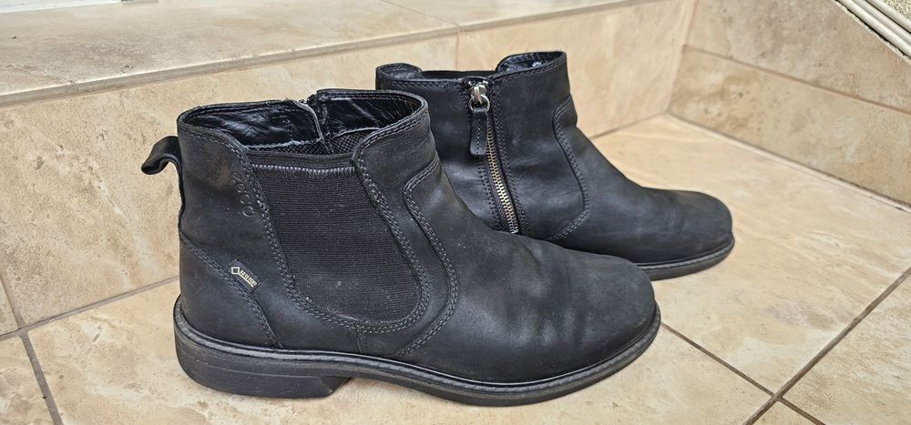 ECCO buty męskie skórzane rozmiar 42 wkładka 27,5cm używane na zamek