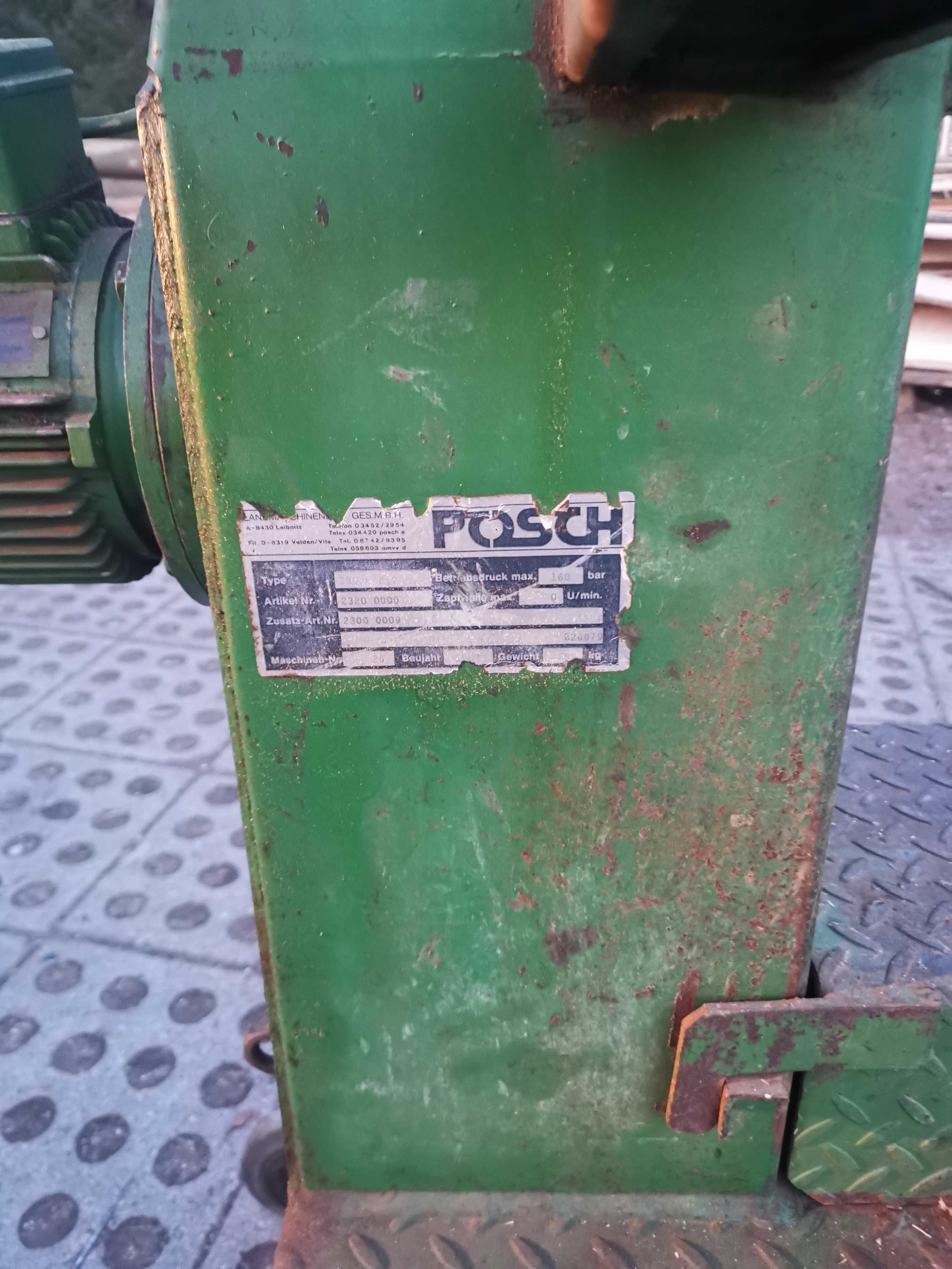 Łuparka do drewna 380 v Posch