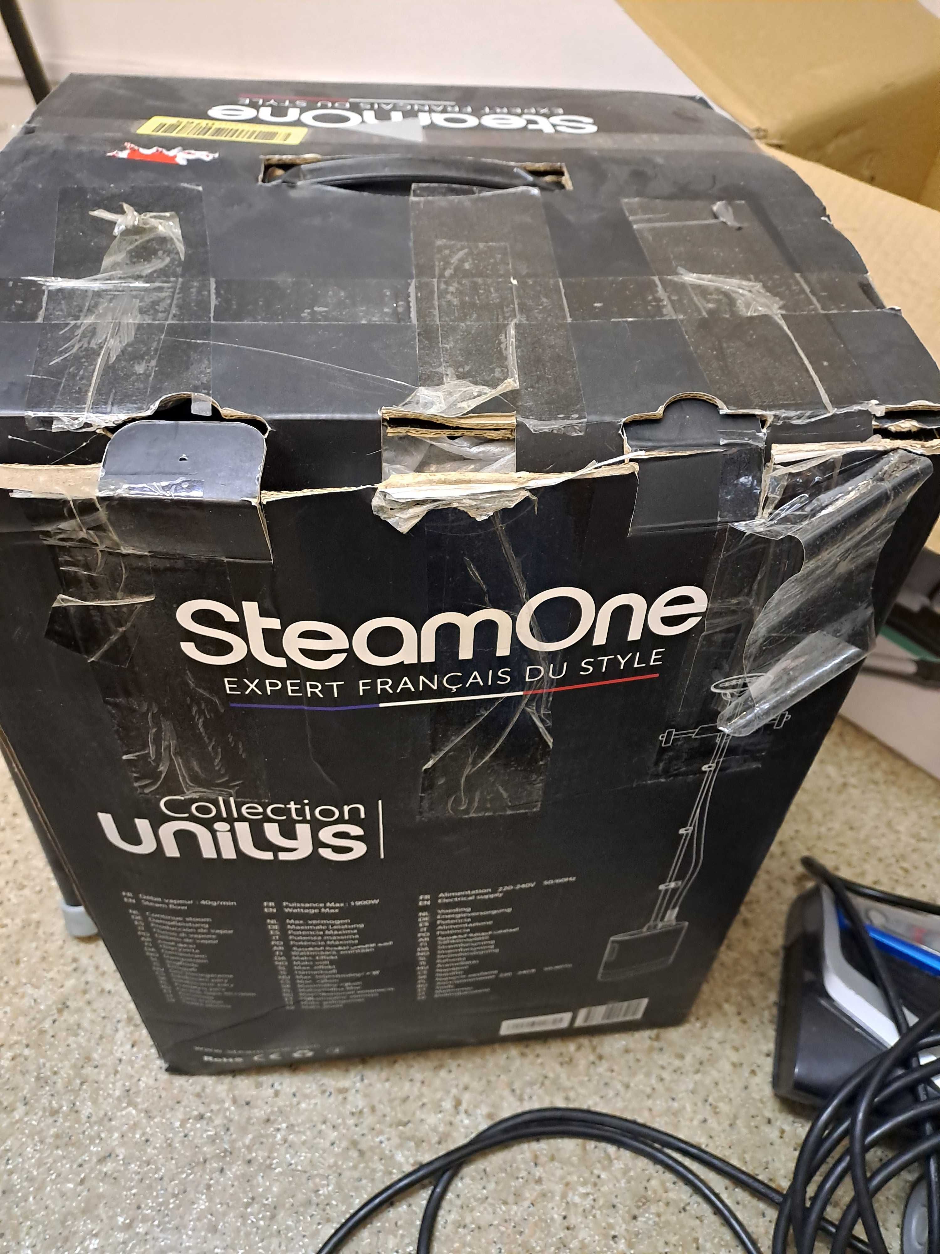 SteamOne UNI900GB- Parownica do ubrań 1900W,usuwa 99,9% zanieczyszczeń