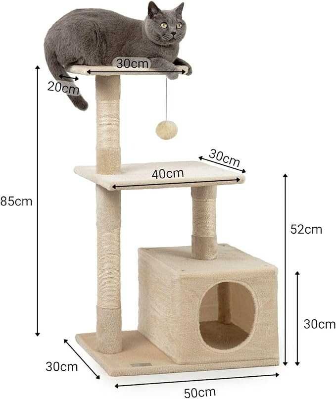 NOVO - Arranhador para Gatos 85cm - PORTES GRÁTIS