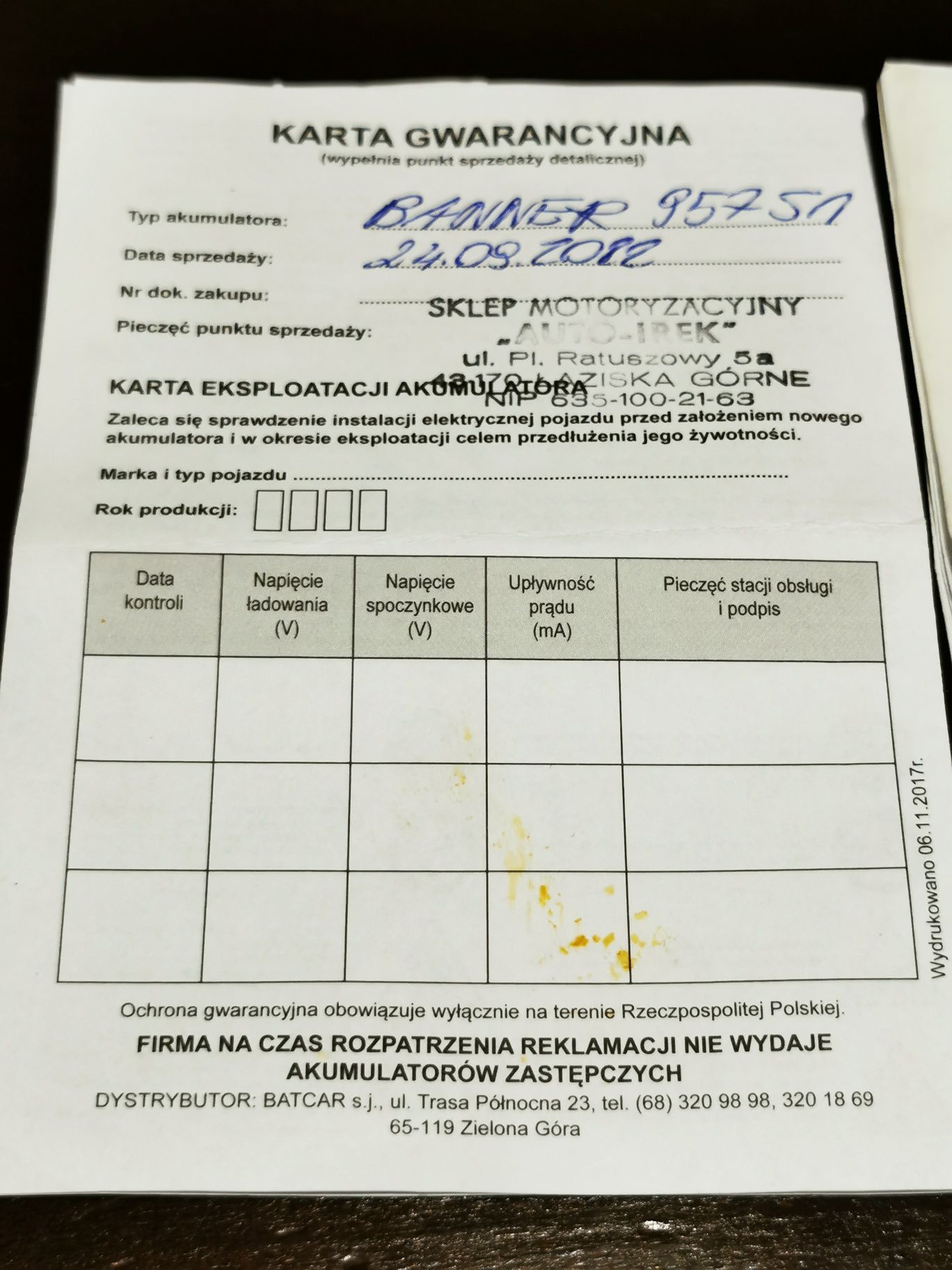 Magazyn energii 24V lub 48V  - 9, 6 kWh, Akumulator Banner Energy
