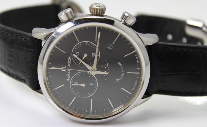 Maurice Lacroix - Les Classiques Phases De Lune - Chronograph LC1148