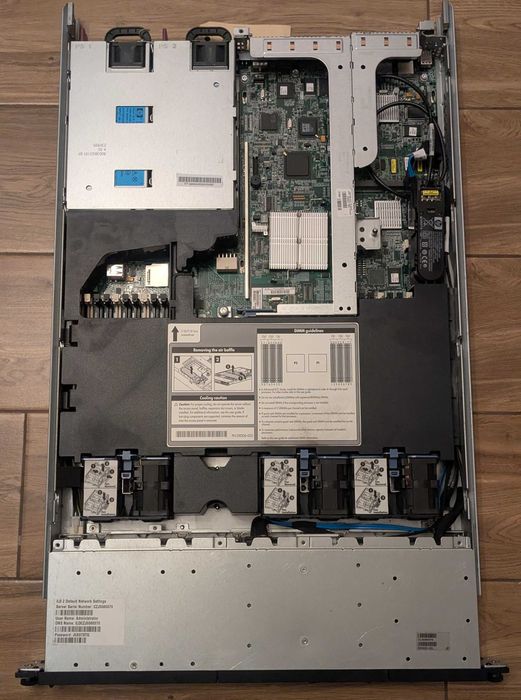 HP ProLiant DL360 G6 | Xeon E5530 | 6GB RAM | Bez dysków | Sprawny