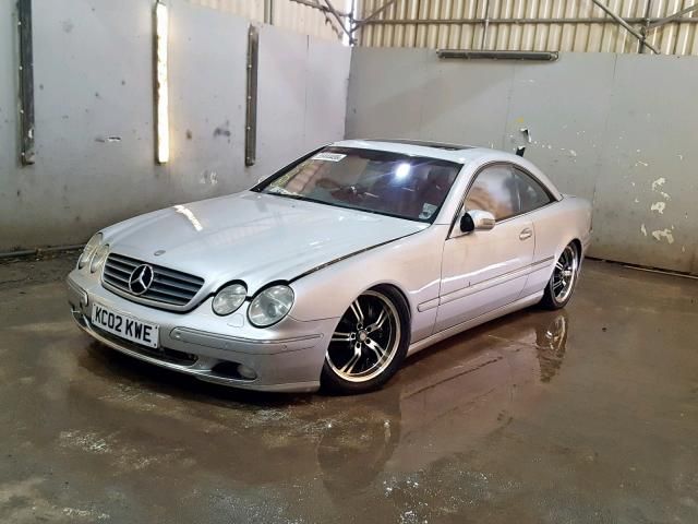 MERCEDES CL500 W215 02r. Silnik kpl. Maska Zderzak Błotnik Części