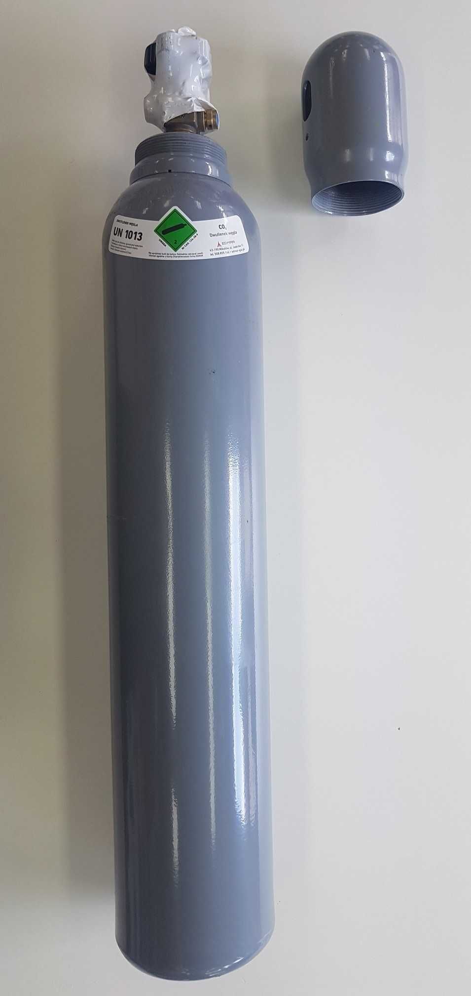 Nowa pełna butla Argon CO2 MIX Tlen Azot NH5 8L 150 Bar