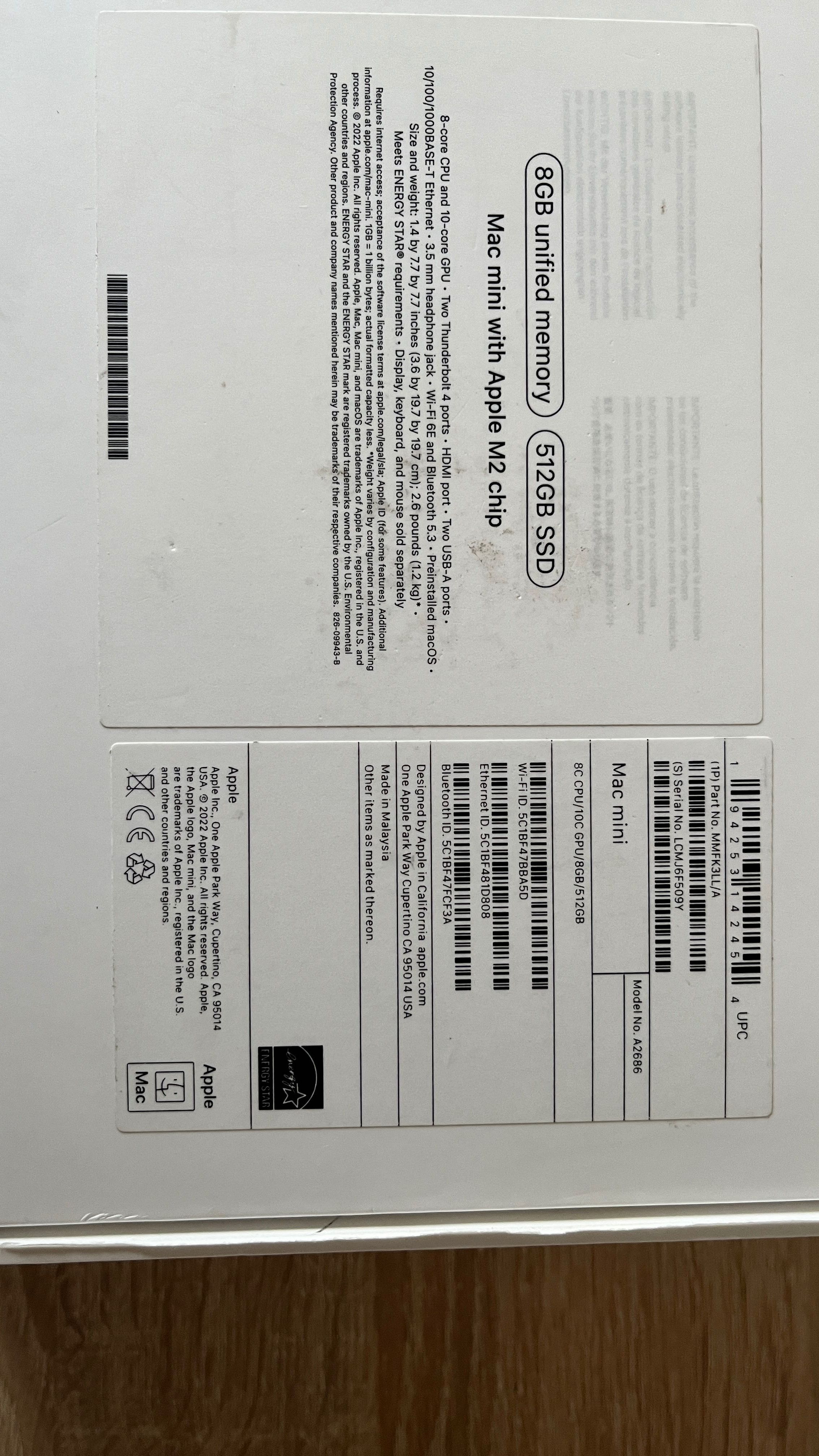 8/512 Gb Mac Mini M2 2023