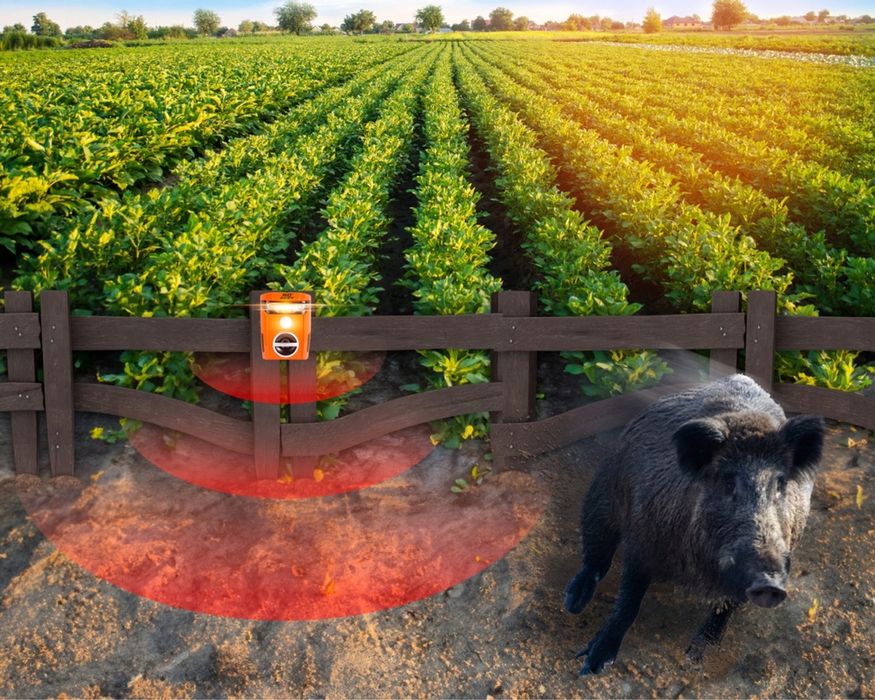 ORYGINALNY odstraszacz jeleni kun lisow szczurow