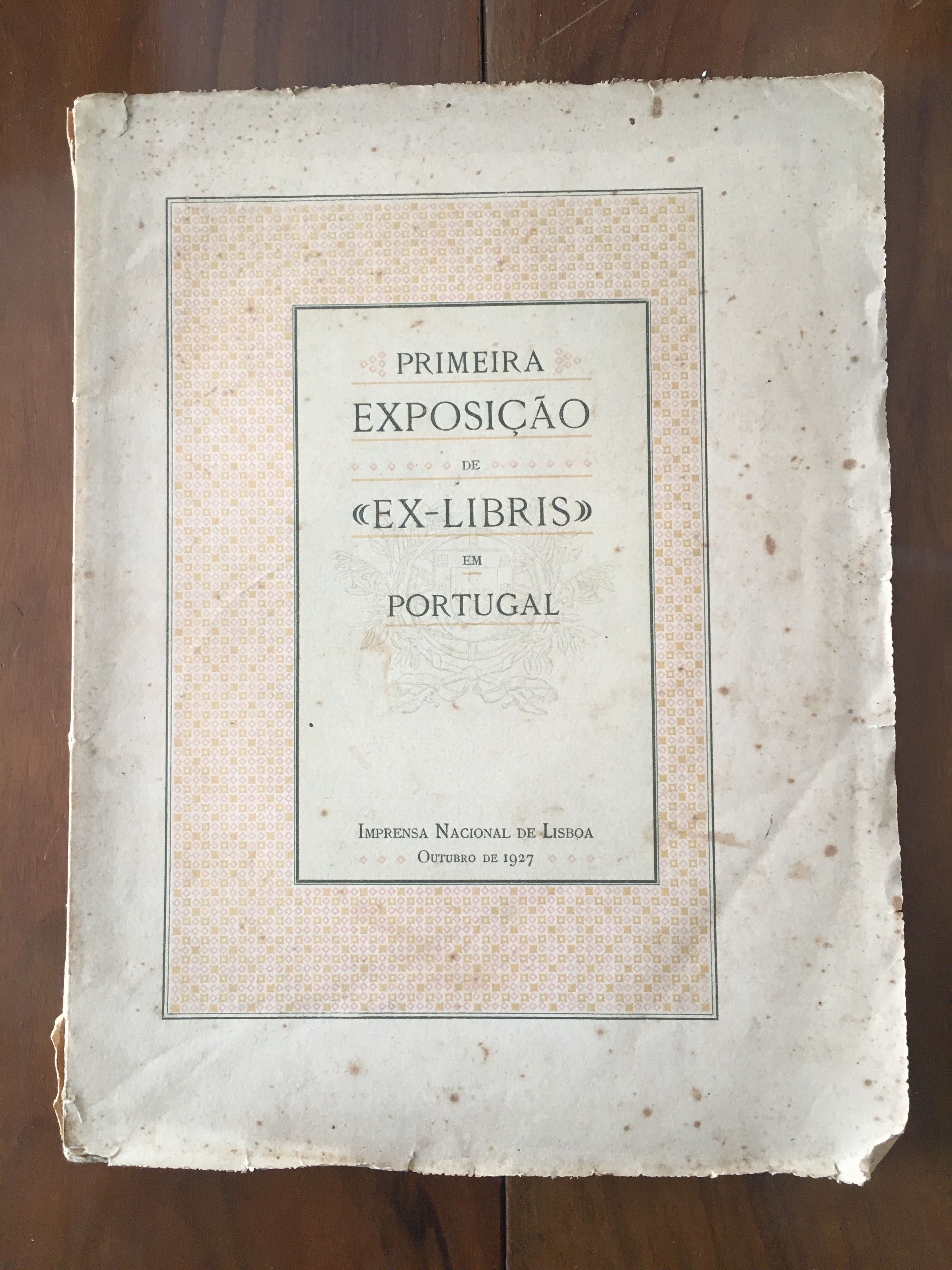 Primeira Exposição de Ex-Libris em Portugal (Peça de Coleção)