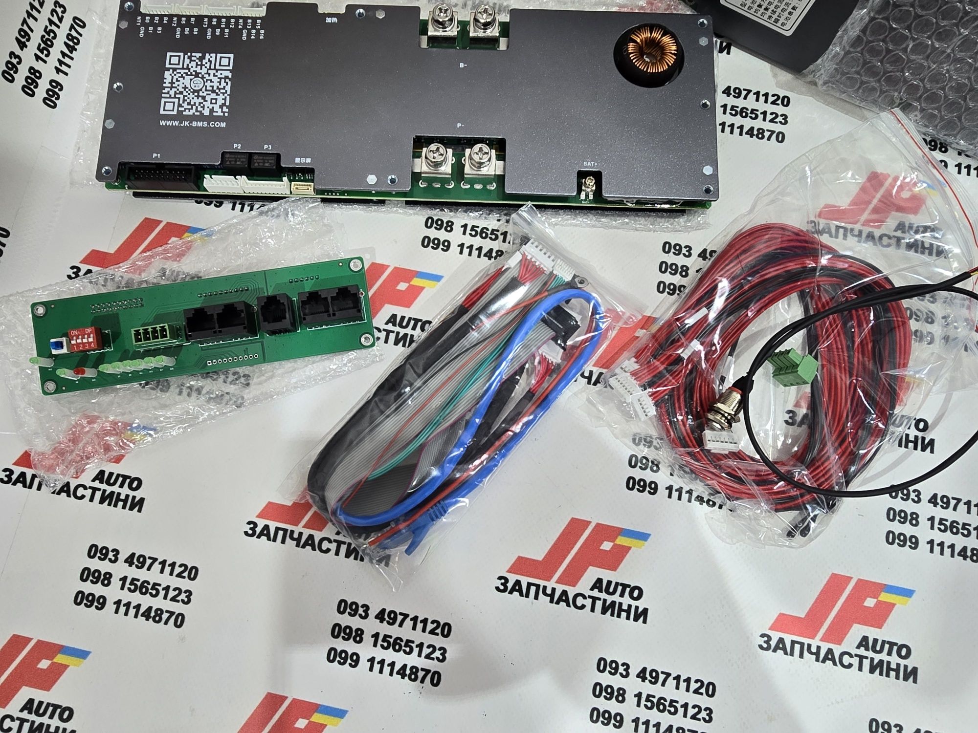 JK BMS Inverter плата 150A 8S-16S Lifepo4 с балансиром 1A PB1A16S15P