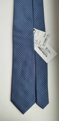 Зауженный шелковый итальянский галстук Luigi