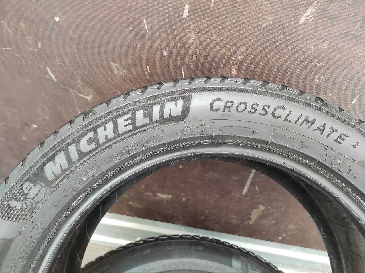 Michelin Cross Climate 2 235/55r19 made in Germany 2шт 21год 5,4мм M+S