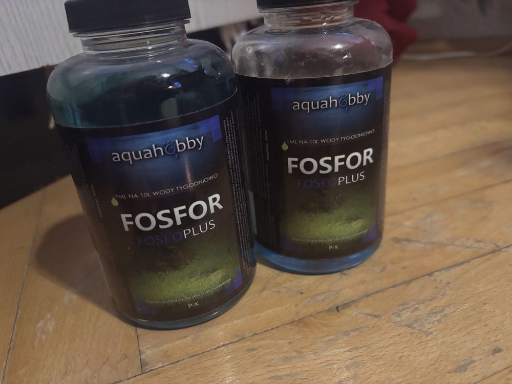 Fosfor do wody, akwarium