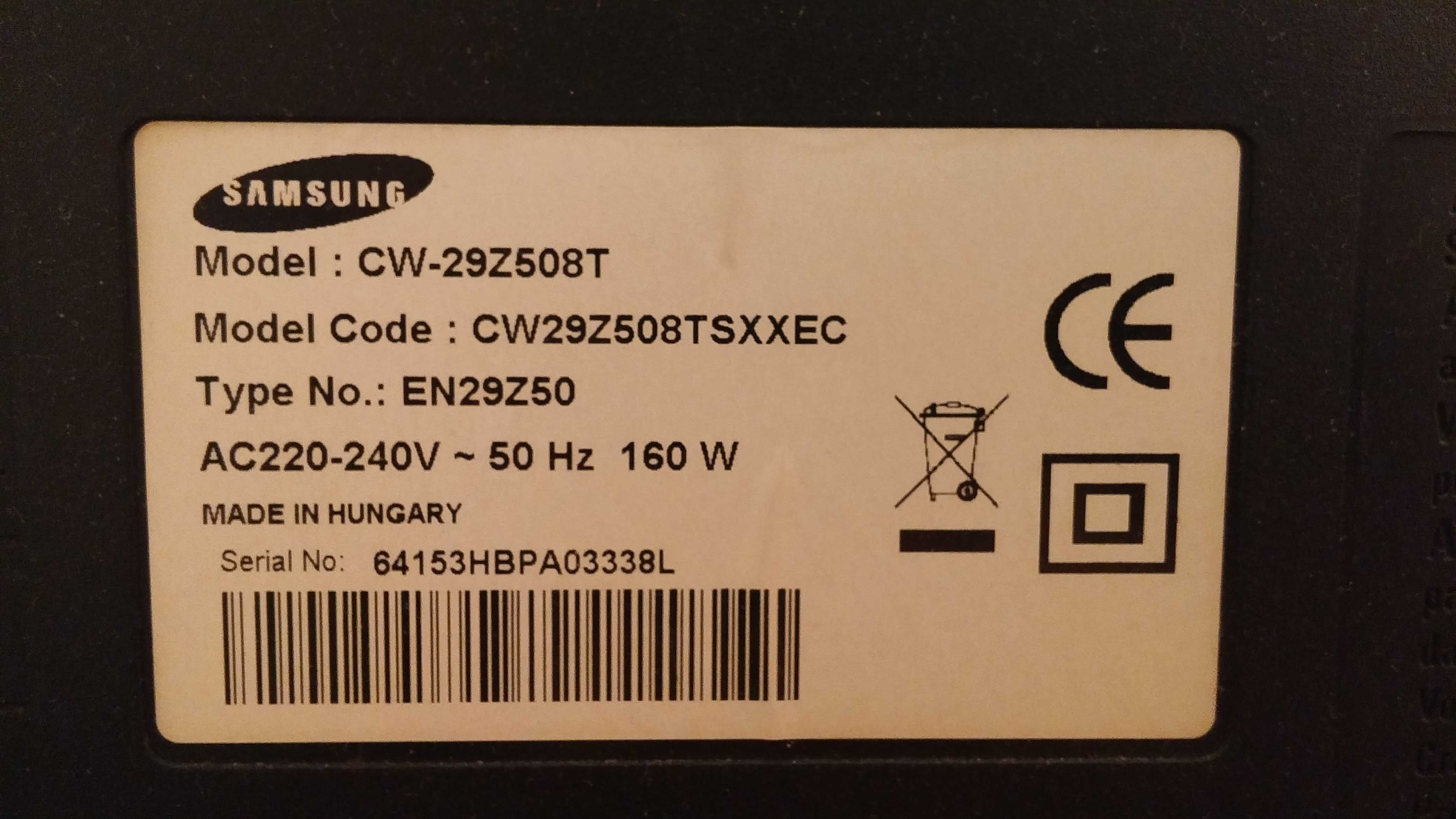 Telewizor SAMSUNG 29 cali - CW-29Z-508T Slim (sprawny w 100 %)