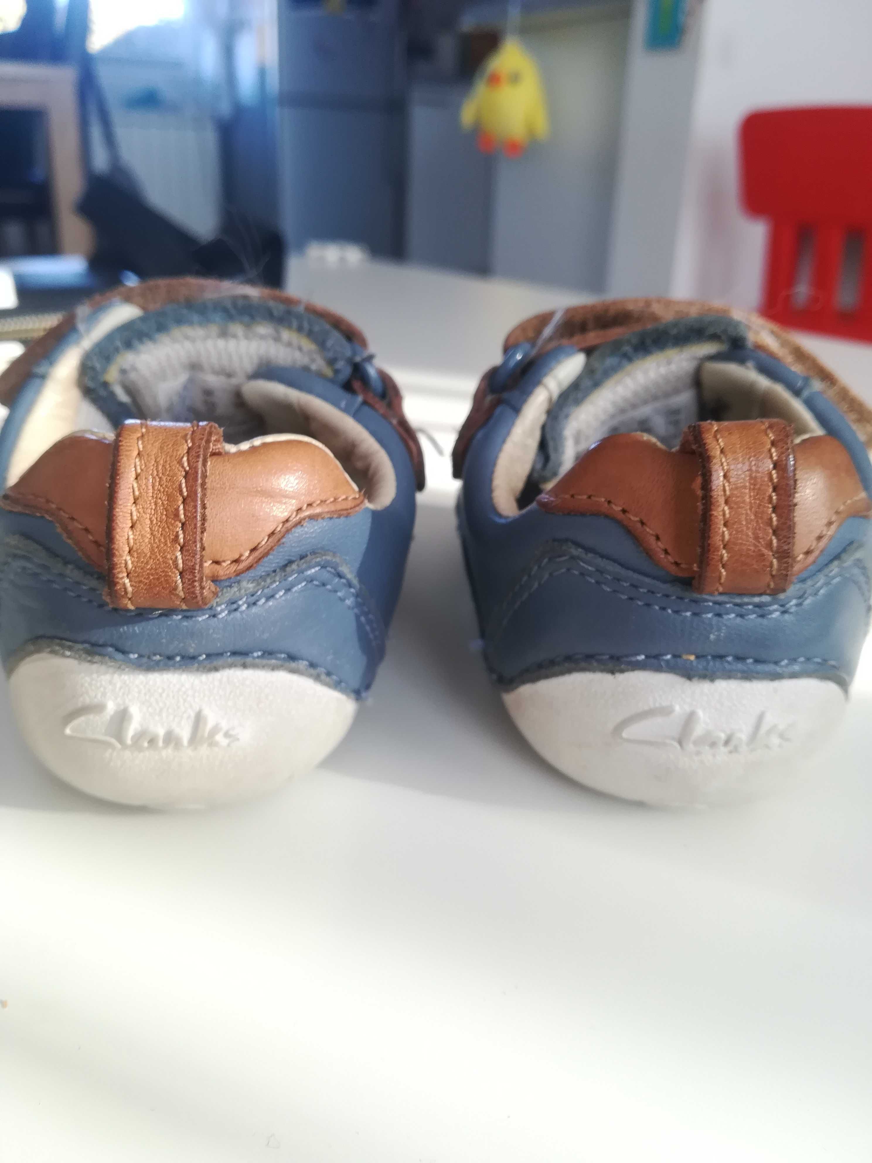 Buciki skórzane Clarks