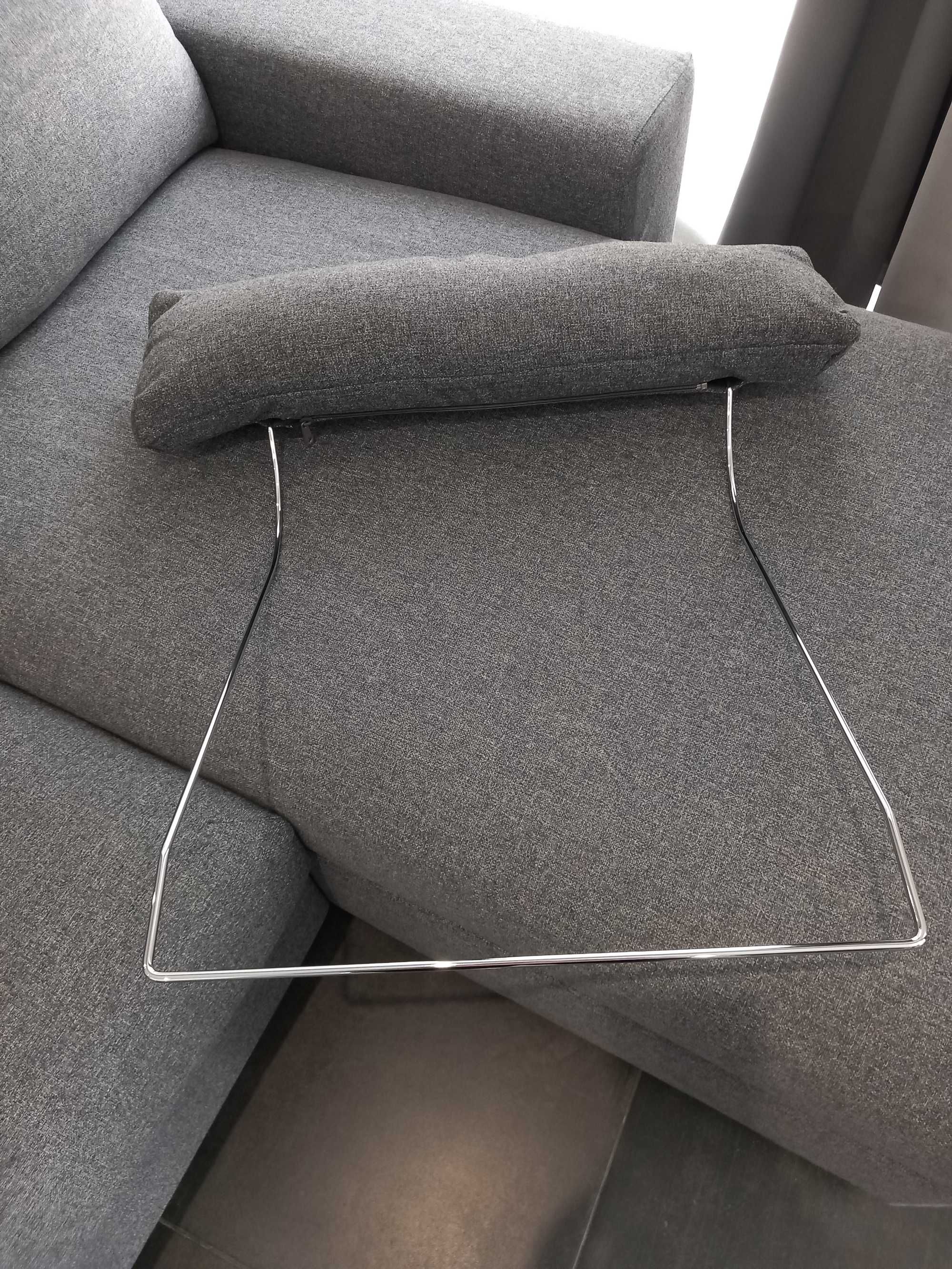 VIMLE Sofá canto, 5lugd c/chaise longue, c/braços largos/Gunnared cinz
