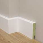 Listwy przypodłogowe MDF - Profil 3 -16/80/2070 - RAL 9003 biały