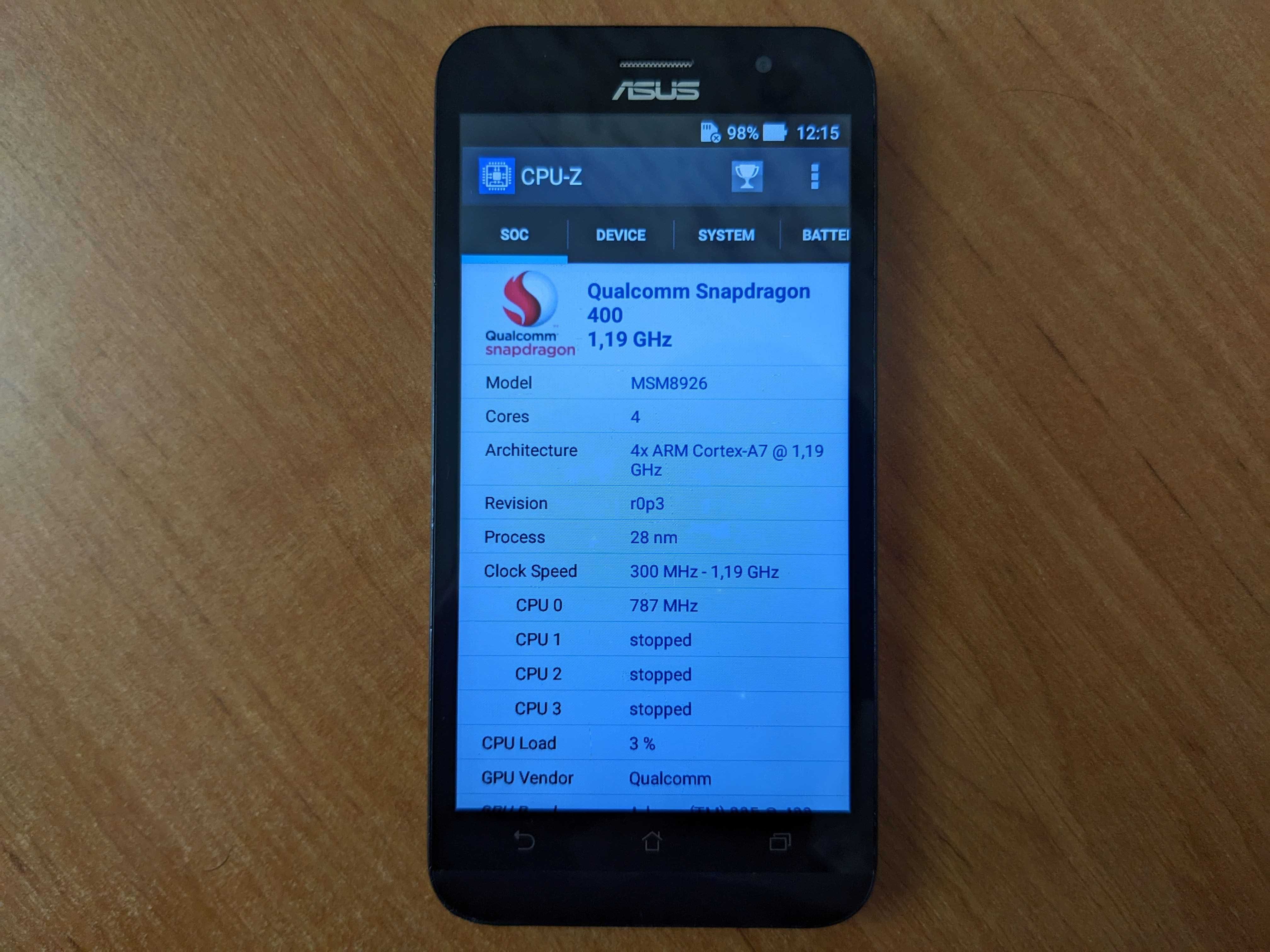 Смартфон Asus ZenFone Go ZB500KG