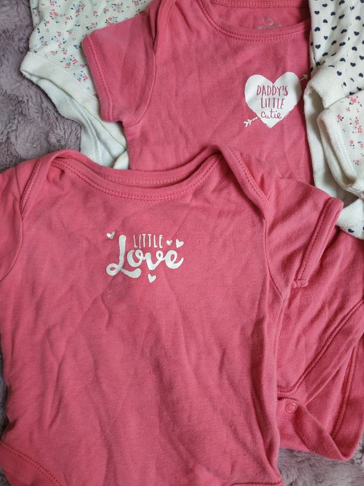 Body 5 par krótki rękaw r.68