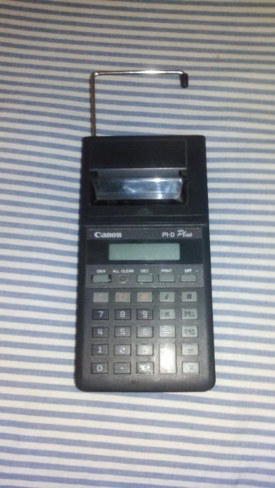 Maquina de calcular Canon p1-d plus com impressora