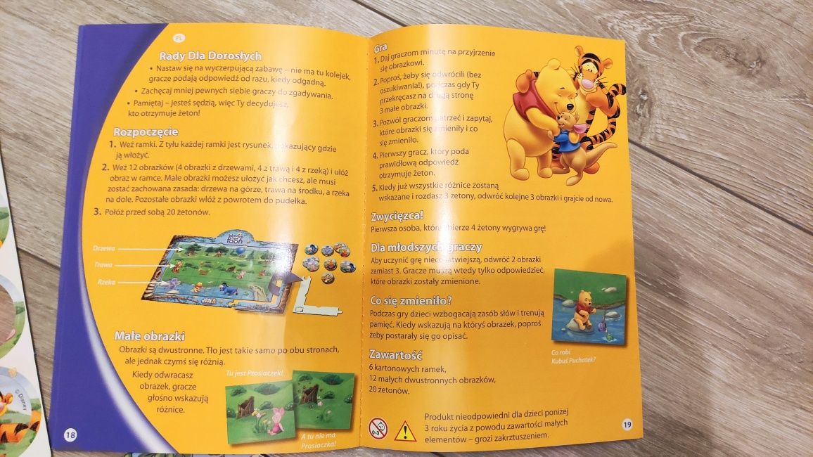 Gra planszowa Kubuś Puchatek Disney Winni the Pooh
