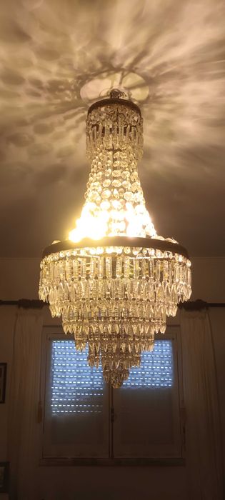 Candeeiro Lustre Cristal