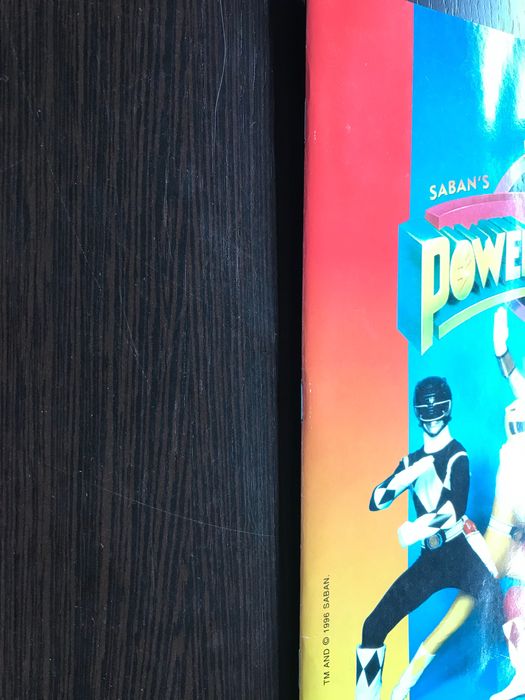 Caderneta GI Joe e Power Rangers