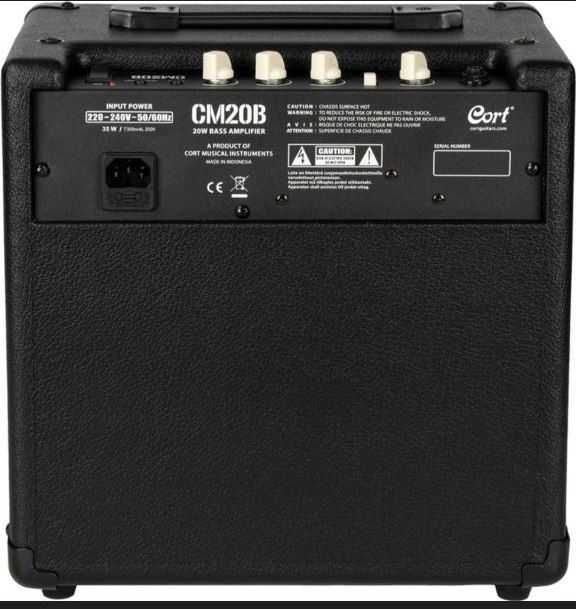 Комбопідсилювач для бас гітари Cort CM20B